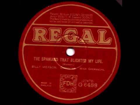 BILLY MERSON - THE SPANIARD THAT BLIGHTED MY LIFE