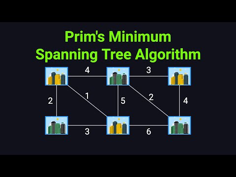 Prims Algorithm Visually Explained Minimum Spanning Tree