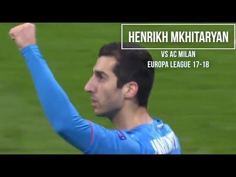 Henrikh Mkhitaryan vs AC Milan (Away) HD 720p - AC Milan vs Arsenal 0-2