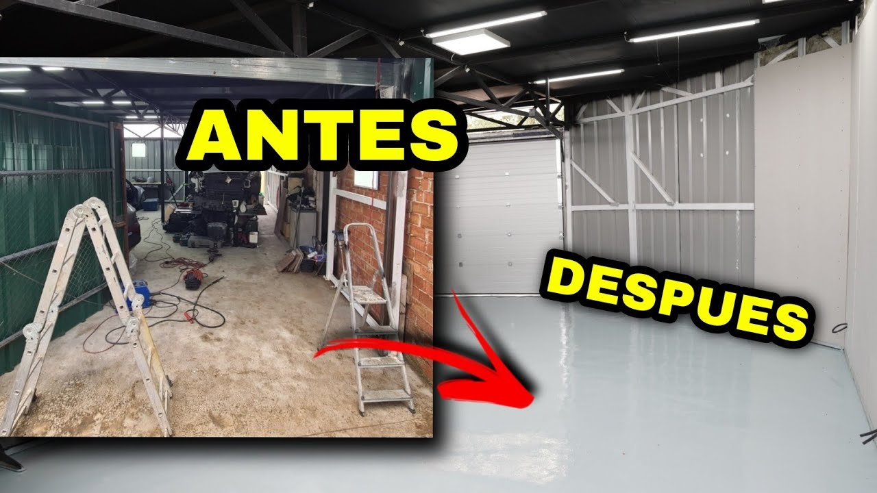 ✅ Pintamos Suelo Hormigon | Garage Epoxy Floor | #53