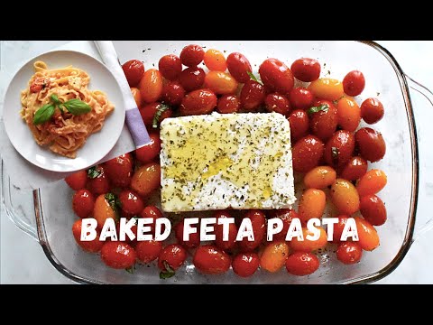 Viral TIKTOK Baked Feta Pasta Recipe