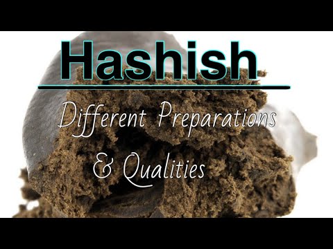 Hashish | Different Preparations & Qualities