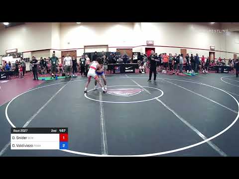 52 Lbs Round Of 32 - Dustin John Snider, Betterman Elite Wrestling Vs Diego Valdiviezo, Poway Wres