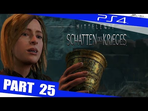 Mittelerde Schatten des Krieges Walkthrough Part 25 PS4 German Walkthrough - Shadow of War Deutsch