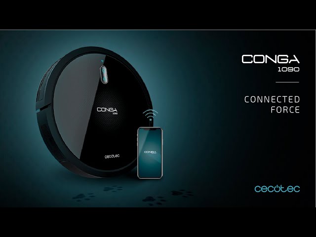 Cecotec Conga 1090 Connected Force Robot Aspirador video