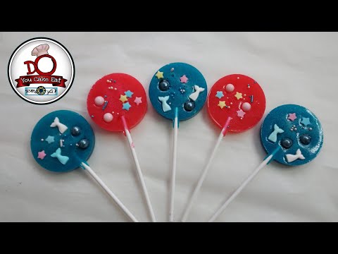 How to make Gelatin Lollipop / DIY Lollipop Jelly