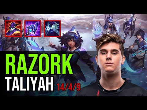 Razork - TALIYAH vs. LILLIA Jungle | EUW Challenger
