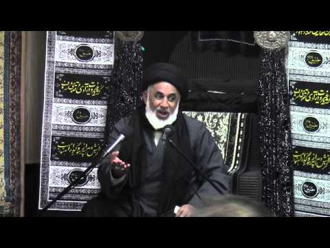 Muharram 6, 1437 Majlis at Astaana-e-Zehra - Moulana Syed Zamirul Hasan Rizvi