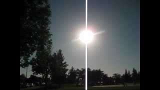 preview picture of video 'Annular Solar Eclipse From Yuba City, CA (Sunday, May 20, 2012)'