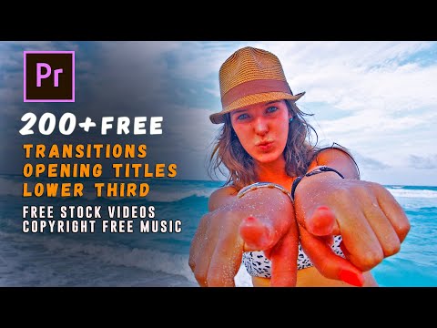 200+ FREE Premiere Pro Transitions, Opening Titles, Lower Third | Free Stock Videos, Free Music