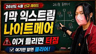 카제로스 1막 익스트림 나이트메어 | 여기서 다 터집니다