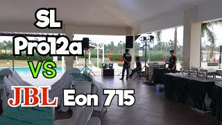 Video thumbnail for SL Pro12a VS JBL Eon 715  Comparison by JIM LG Tv