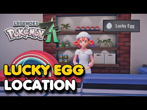 Pokemon Legends Z-A - Lucky Egg Location (Increases EXP Gained)