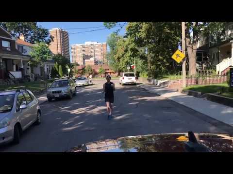 Joggling (Running and Juggling) with 5 Balls