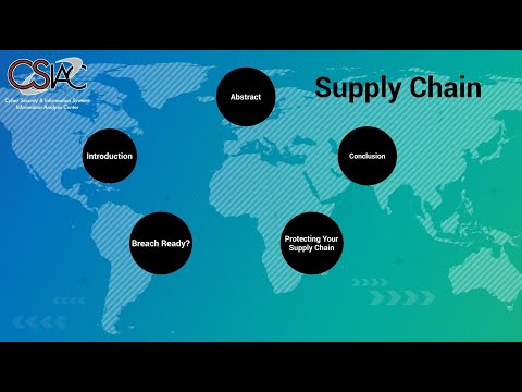 The CSIAC Podcast - Cybersecurity Supply Chain Risk Management (C-SCRM)