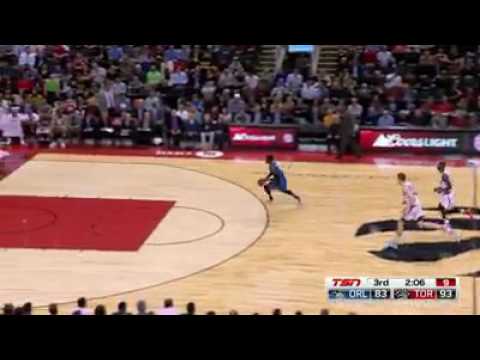 Terrence Ross 360 slam dunk vs Toronto Raptors March 27, 2017