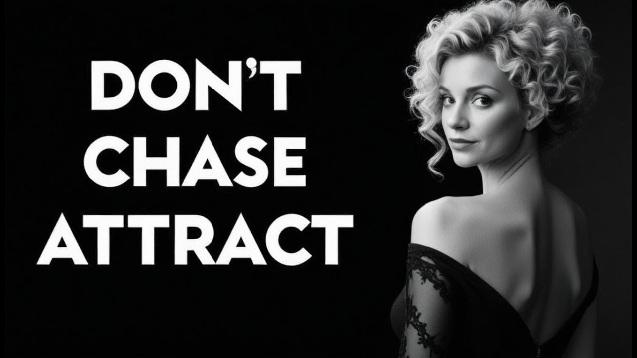 Don’t Chase, Attract   What Belongs to You Will Simply Find You