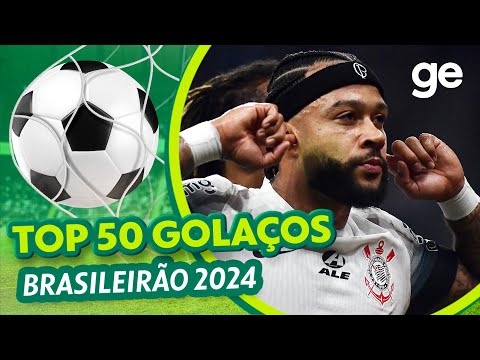 Top 50 Gols mais bonitos Brasileirão
