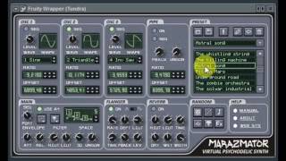 Video thumbnail for Marazmator virtual psychedelic synth by UPROAR 24