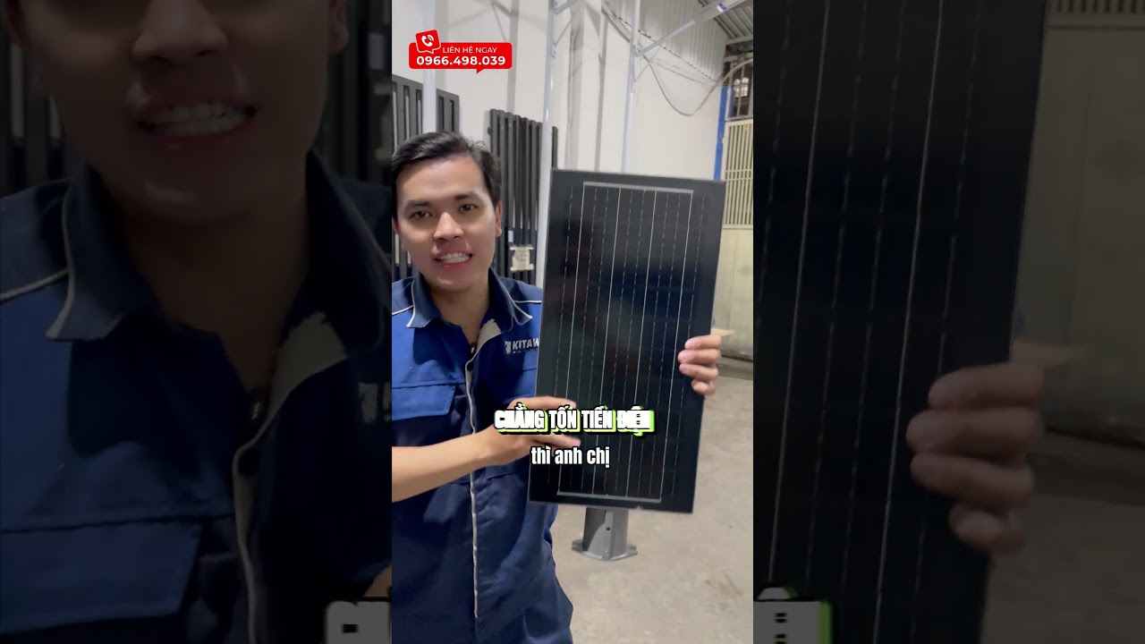 Đèn Liền Thể Năng Lượng Mặt Trời 300W Kitawa LT15300