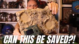 Let's try rescue this old Warhammer 40K scenery piece for 11th Ed!