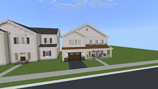 How To Build A Suburban House 🏠 In Minecraft Tutorial 651