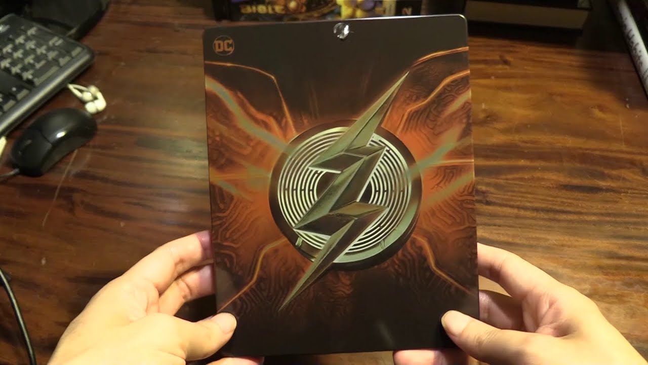 The Flash 4k +blu-ray Steelbook