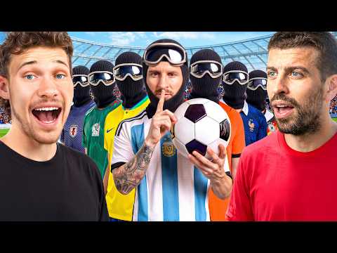 Guess the Secret World Cup Footballer ft Gerard Piqué!