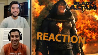 Black Adam Official Trailer 1 Reaction!