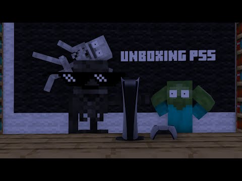 Monster School : UNBOXING XBOX SERIES X AND PS5 - Minecraft Animation