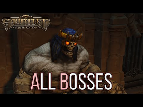 Gauntlet: Slayer Edition – All Bosses + Final Boss | No Commentary
