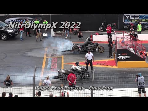 NitrOlympX 2022 - Super Twin Top Gas Final Four - incl new European TopSpeed Record