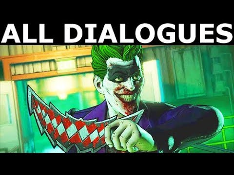 Joker's Final Scenes - All Dialogues & Choices - BATMAN Season 2 The Enemy Within Episode 5