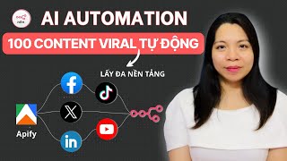 #8. n8n + Apify: Cách Lấy 100+ Content Viral Tự Động (Không Cần Research)