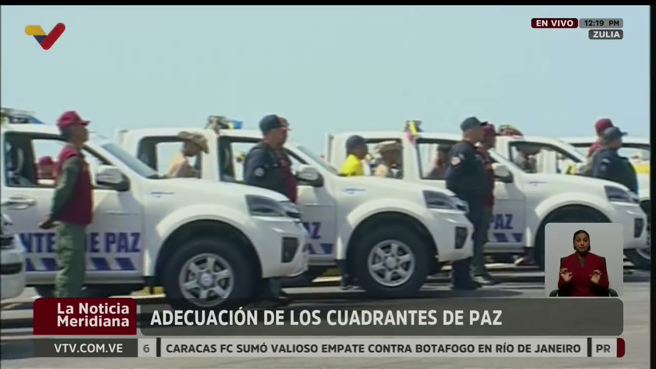 Diosdado Cabello y gobernador del Zulia activan cuadrantes de paz en dicho estado, 10 abril 2026