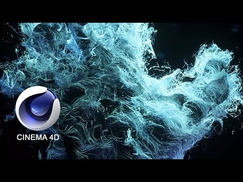 Create a Particle Hand using xpFlowField and xpSpawn (Cinema 4D)