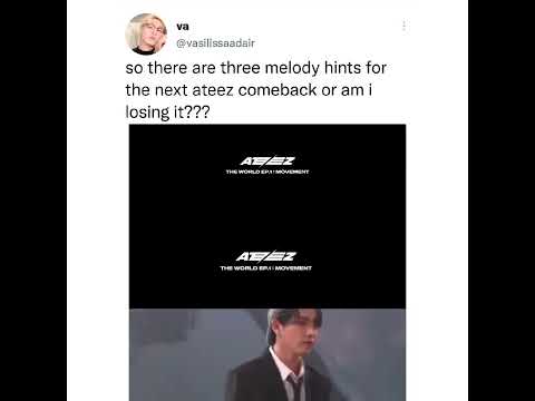Melody hints for ATEEZ'S new comeback 👀