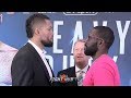 JOE JOYCE & BRYANT JENNINGS SHOW EACH OTHER BIG RESPECT DURING FACE OFF AT KICK OFF PRESSER
