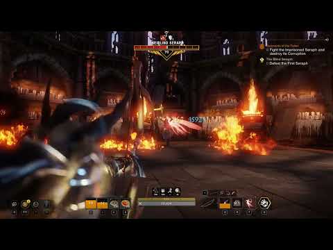 New World: First Seraph Boss Fight.