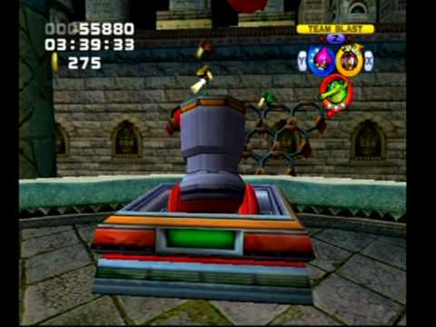 Sonic Heroes ( Team Chaotix ) Part 14 - Robot Storm