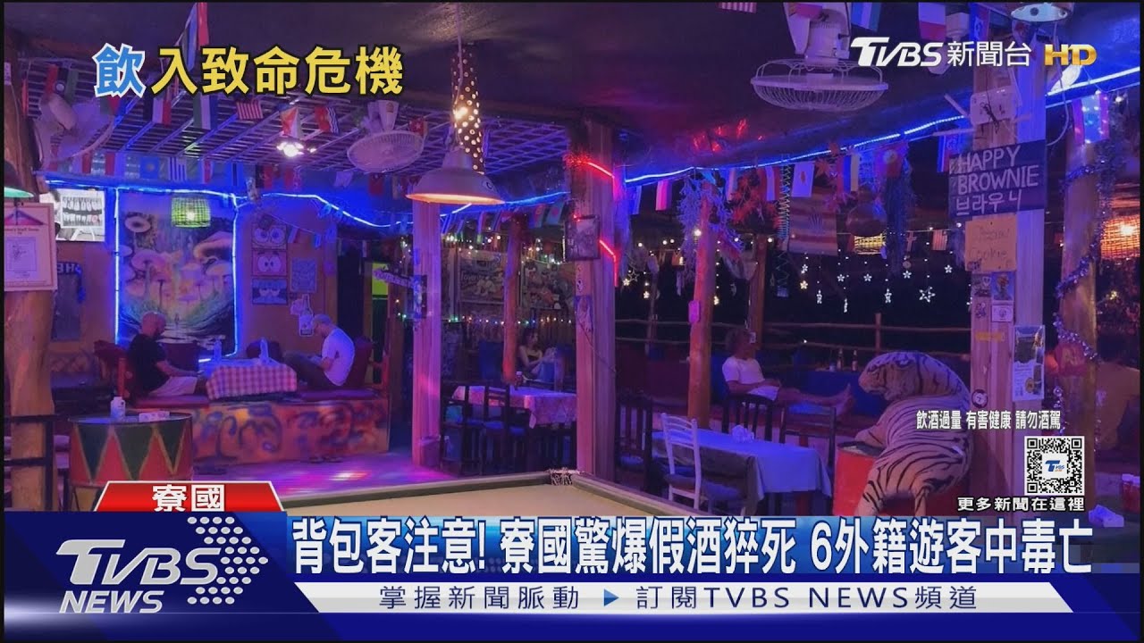 背包客注意!寮國驚爆假酒猝死 6外籍遊客中毒亡