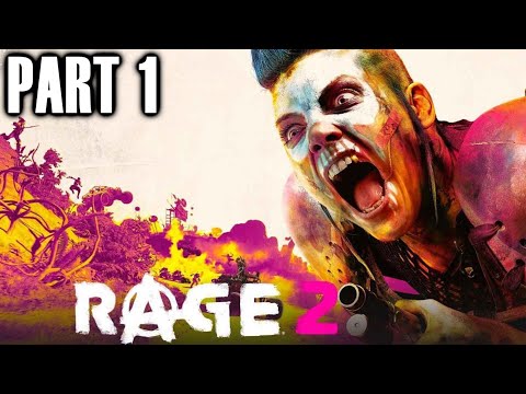 RAGE 2 Walkthrough Part 1 - PC 60fps Gameplay Review