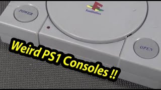 Unboxing PlayStation's WEIRDEST Consoles You've NEVER Seen!
