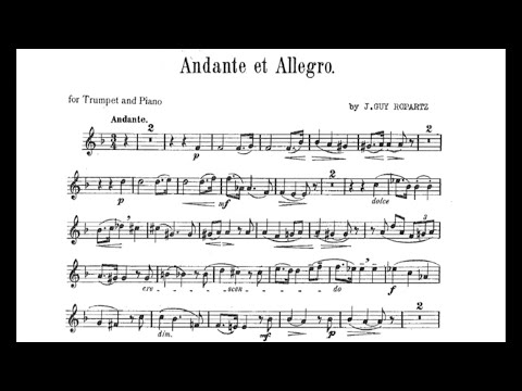 [TRUMPET SOLO] Andante et Allegro,  J.Guy Ropartz