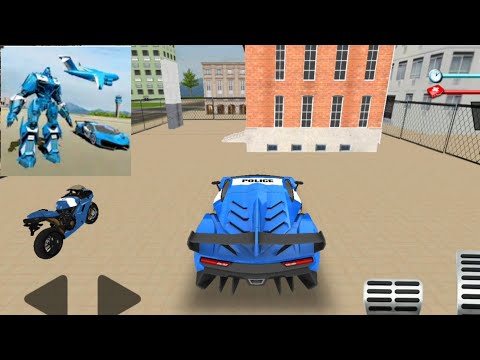 Police Robot Transformation Android Gameplay - Walkthrough