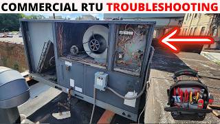 HVAC: Goodman RTU Not Cooling (Troubleshooting a Commercial Rooftop Unit No Cooling Call)