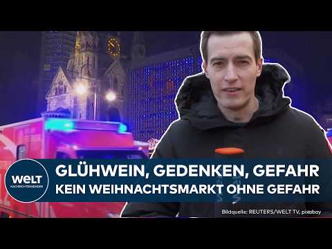 BERLIN: Weihnachtsmarkt am Breitscheidplatz startet unter hohen Sicherheitsvorkehrungen!