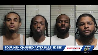 West Chester police investigate pharmacy thefts, arrest California rapper