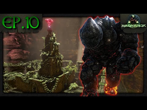 AFFRONTIAMO IL JUNGLE DUNGEON E IL GOLEM DI LAVA ! - Ark Ragnarok ITA - EP.10