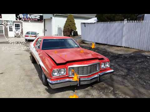 1974 Ford Gran Torino from Starsky and Hutch aka:The Striped Tomato